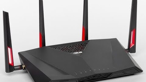 ASUS RT-AC88U Wifi Router Speedtest