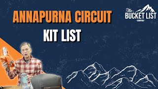 Annapurna Circuit Trek Packing List | Equipment List For The Annapurna Circuit | Nepal (2024)