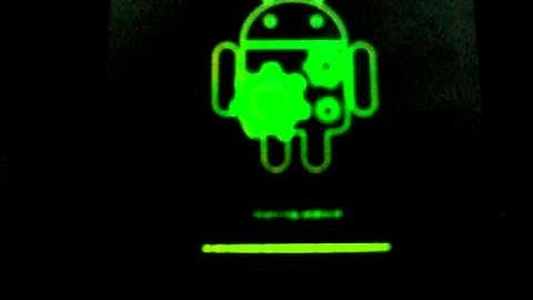Android Gears Green HTC Sensation Boot Animation