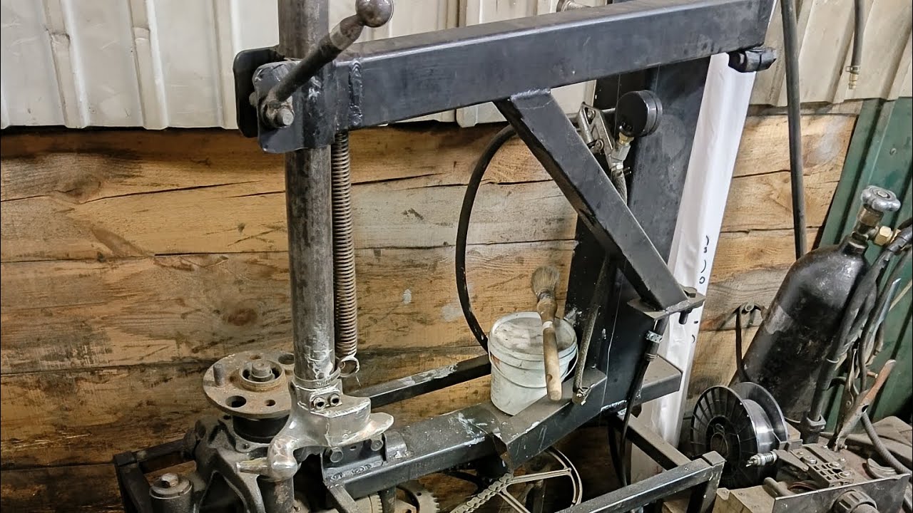 Шиномонтажный станок своими руками