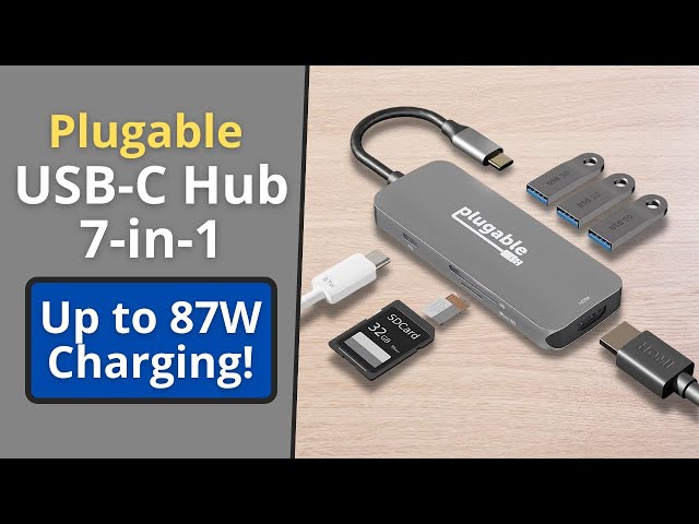 Plugable USB-C 7-in-1 Hub