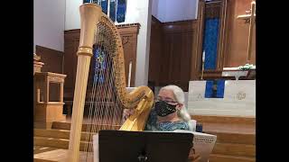 Madison harpist Linda Warren performs &quot;What Child is This&quot; (&quot;Greensleeves&quot;) arr. Yolanda Kondonassis