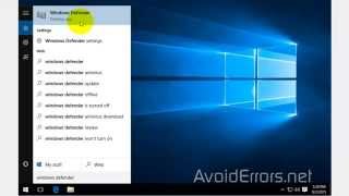 how to turn off windows defender in windows 10