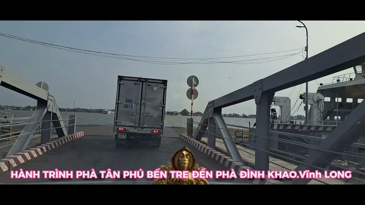 HÀNH TRÌNH PHÀ TÂN PHÚ BẾN TRE VÀ PHÀ ĐÌNH KHAO VĨNH LONG. NGÀY 12/4/2024