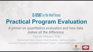 RS ECHO | March 20 | Quantitative Evaluation: How Data Makes all the Difference by Be Well Texas 1,000 views 1 month ago 57 minutes