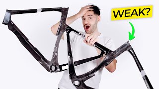 I Cut My Cheap Chinese Carbon Frame in Half... Here Is What I Found!