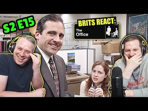 British Guys HILARIOUS The Office Reaction | Season 2 Episode 15 (Boys And Girls)