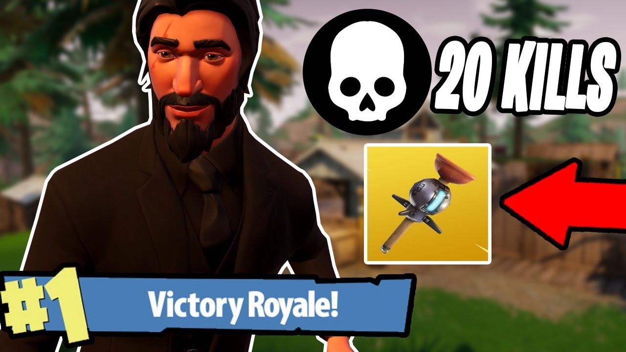 *NEW UPDATE* CLINGER GRENADE GAMEPLAY In Fortnite: Battle Royale!