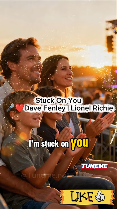 Stuck On You 🎤❤️Dave Fenley | Lionel Richie #stuckonyou #coversong #singing #fatherdaughter #fypシ