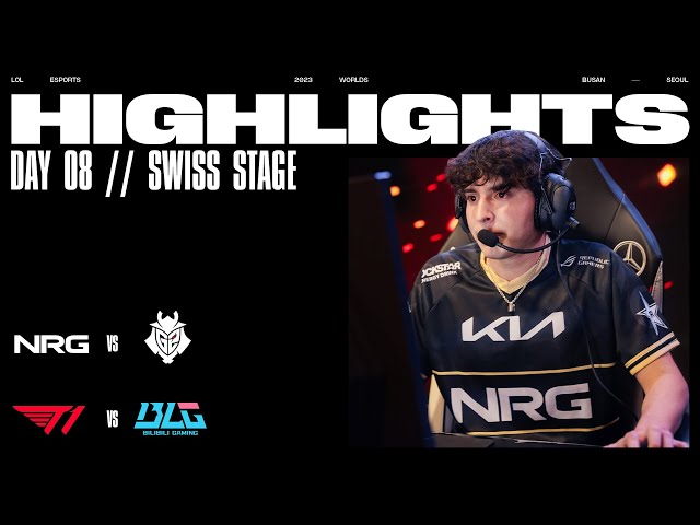 NRG vs G2 | T1 vs BLG  | FULL DAY HIGHLIGHTS | Play-in Stage Day 8 | Worlds 2023