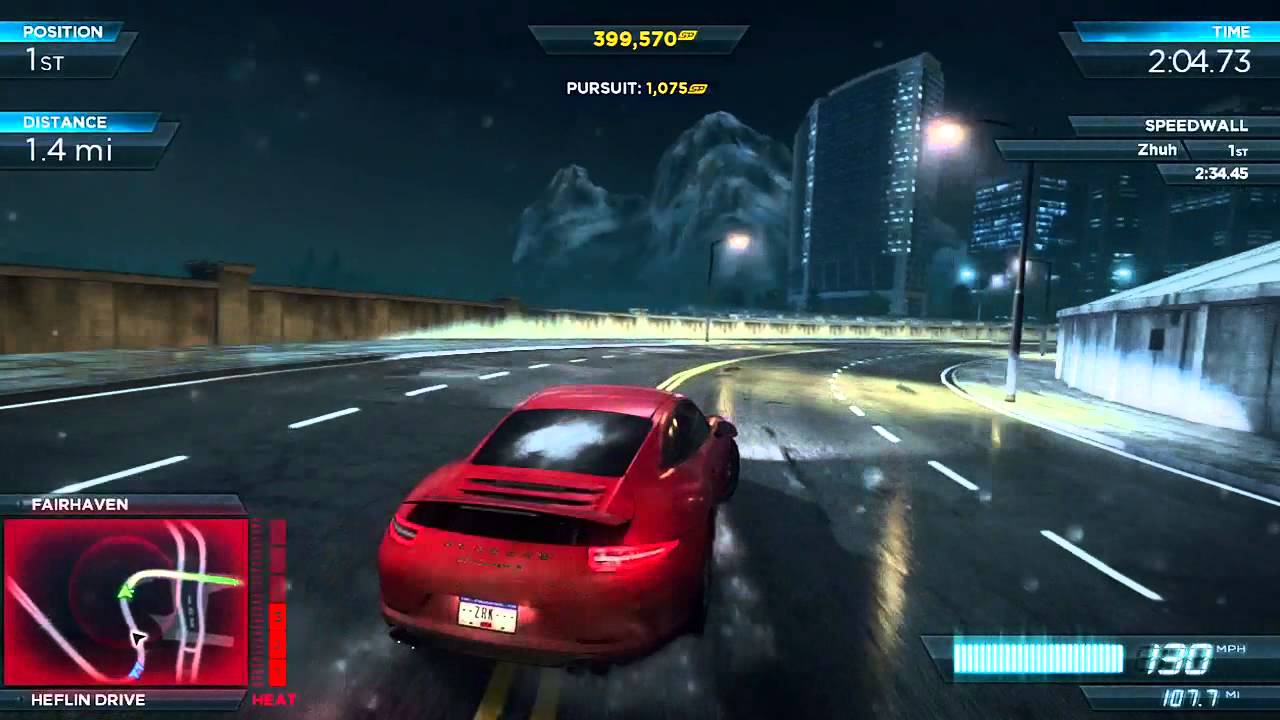 Need For Speed Most Wanted 12 Most Wanted 9 Race Nfs001 Youtube