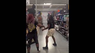 WWE Moves In Wal-Mart Pt. 1