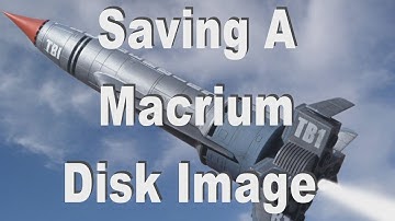 Tutorial On How To Create And Save A Disk Image Clone Using Macrium Reflect Rescue Boot Disk