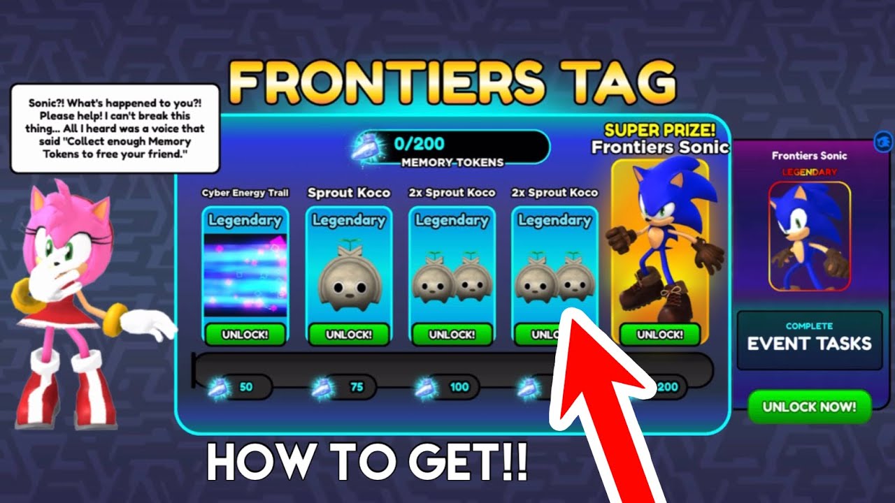 how-to-get-the-frontiers-sonic-skin-in-sonic-speed-simulator-youtube