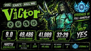 apacycle Victor 💥 MVP TAKEOVER 14/3/13 (Eternus VI High MMR Gameplay)