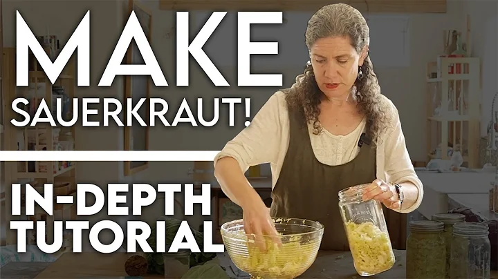 How to make sauerkraut with author & fermentation ...