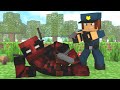 Minecraft : DEADPOOL FOI PRESO !! - ( Polícia e Ladrão)