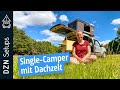 Single-Camper mit Dachzelt | DZN Setup: Opel Combo mit Maggiolina Airlander Plus