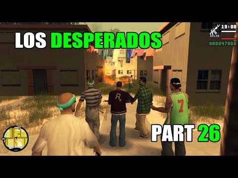 RIOT! Los Desperados, Taking Over Gang Territories - GTA San Andreas Story Walkthrough #26 (PS2 Mod)