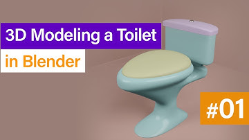 Modeling a Toilet Seat in Blender - 01