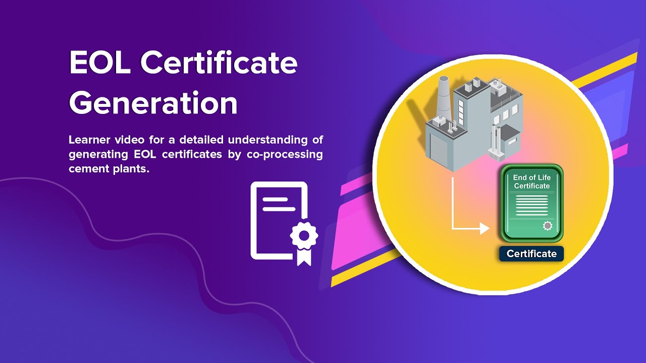 EOL Certificate Generation EOL Certificate Generation