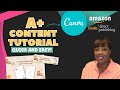 How to create a content on amazon kdp with canva quick  easy tutorial for low content books