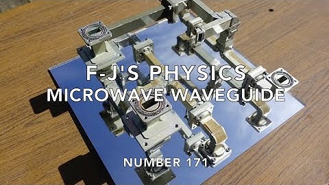 Microwave Waveguide - How it works, but is it art? F-J