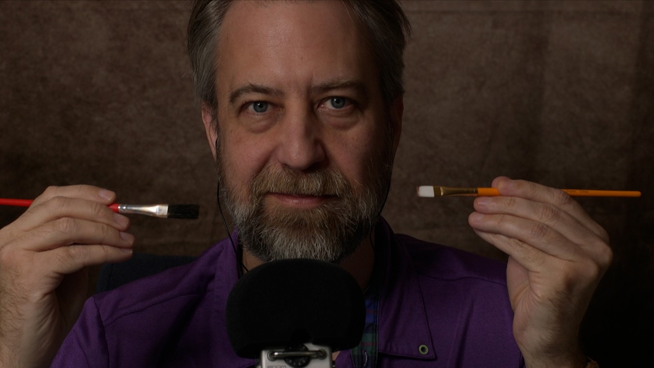 ASMR Mic Brushing for Anxiety Relief