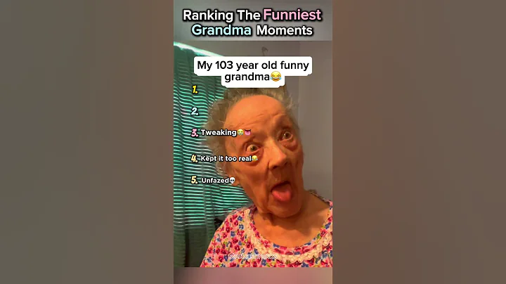 FUNNIEST GRANNY MOMENTS RANKED 😭👵🏽 #ranking #funny #shorts #granny
