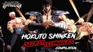Fist of the North Star Lost Paradise - All Secret Techniques Compilation (The Successor Trophy)