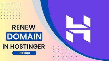 Renew domain hostinger in 2024 | How do i renew my domain on hostinger