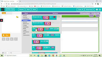 How to change sprites and edit behaviors in CODE.org (Part 1)