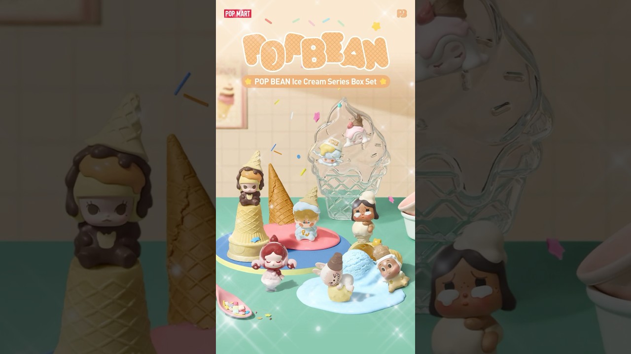 POP MART BLIND BOX FIGURE | POP BEAN - Ice Cream (UNBOX