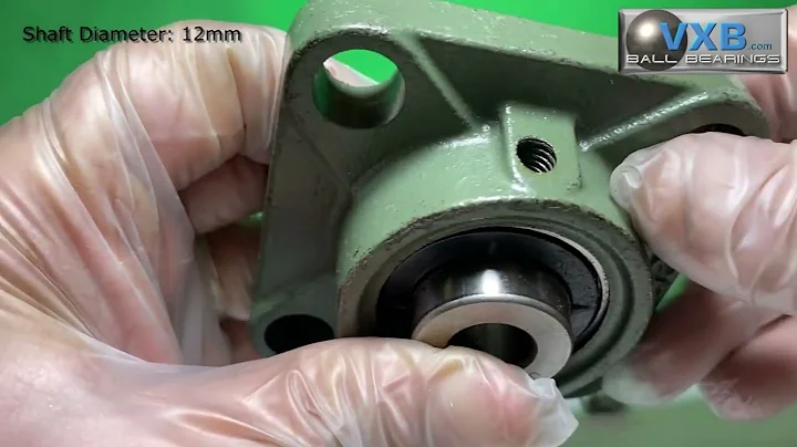 UCF201 + Square Flanged Cast Housing Mounted Bearings