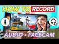 How to record gaming like mythpat on mobile   with facecam