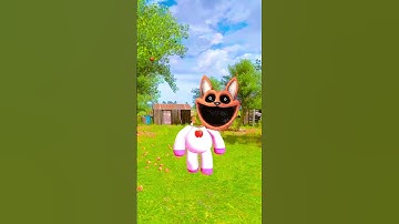 GUESS REAL HEAD OF PIG 💚  POPPY PLAYTIME SMILING CRITTERS IN GARRY