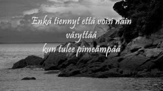Vignette de la vidéo "Maija Vilkkumaa (2010): Viimeinen laulu +Lyrics"