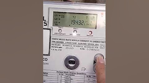 New AMI Net Meter, Sim Enabled installed by GEPCO