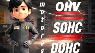Motores OHV vs SOHC vs DOHC explicación facil y rápida ✅️ 