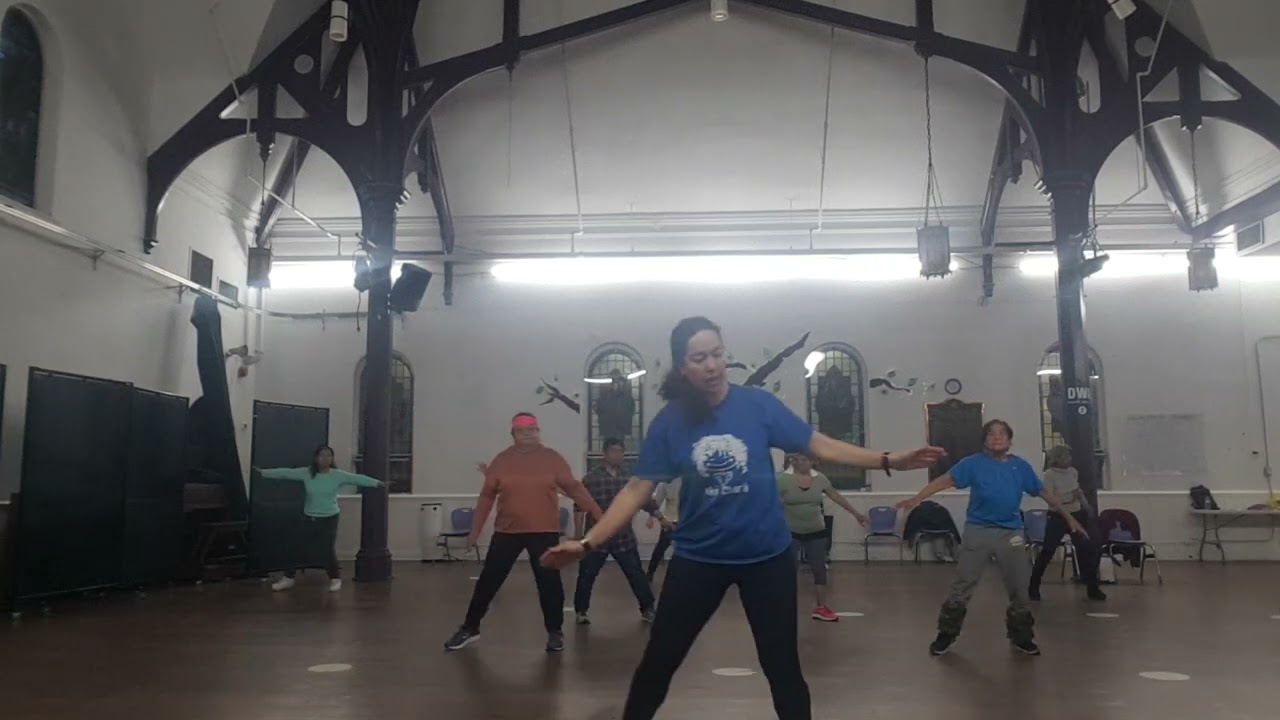 Tere Paredes. Practice with seniors. All of me. Kizomba.