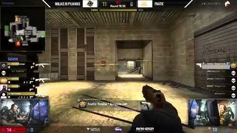 NiP vs Fnatic - Game 1 - Semi Finals - #MLGXGames Aspen 2015 CSGO