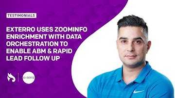 Exterro Uses Zoominfo Enrichment with Data Orchestration to Enable ABM & Rapid Lead Follow Up