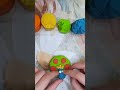 Colorful peacock with modeling clay 🦚 | relaxing craft