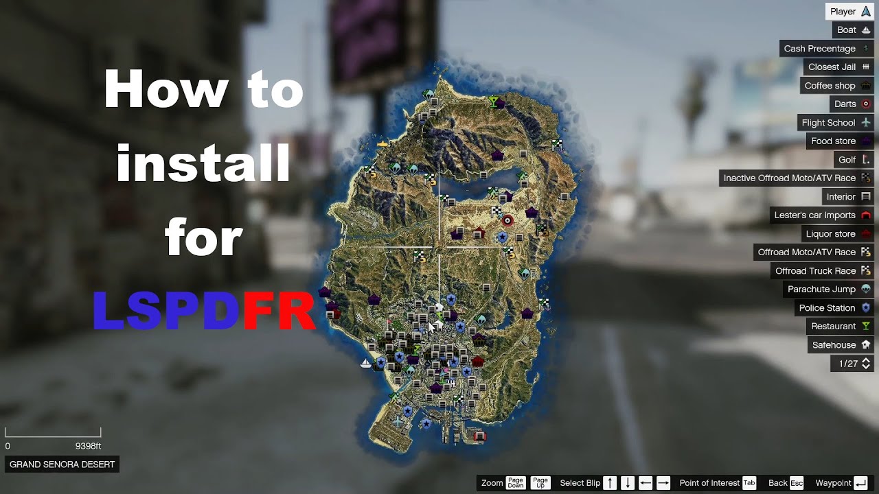 How to install 4K Satellite View Map (2021) GTA 5 MODS 