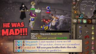 I CAUGHT A MASOCHIST IRONMAN IN DEEP WILDY.. (HE GOT MAD) RXPS Return to Eco Ep. 46 + 200B Giveaway!