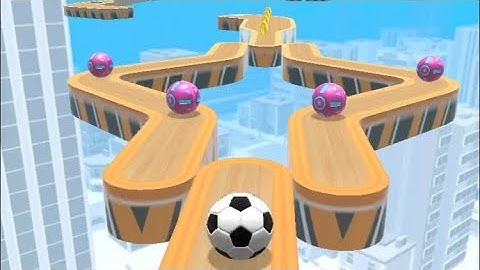 Sky Rolling Ball 3D - Level 71 All Levels Gameplay Android iOS Games