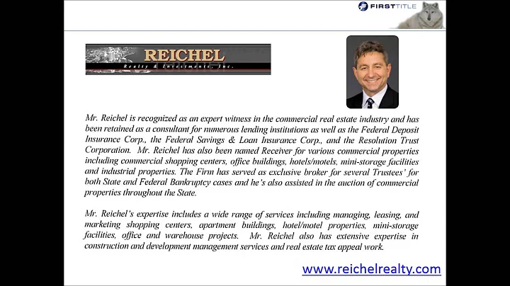 First Title Radio Show - Bill Reichel of Reichel R...