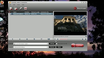 Convert H.264, MP4, MOV, AVI, MKV, FLV to H.265 video.