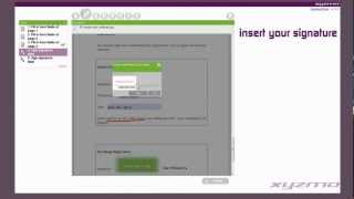 Electronic Signature Software - xyzmo SIGNificant Server Web Signing screenshot 5
