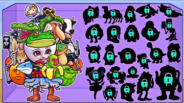 Merge Fellas Mixed Brainrot New Update Gameplay Reaching Max Level | Brainrot Final Boss 